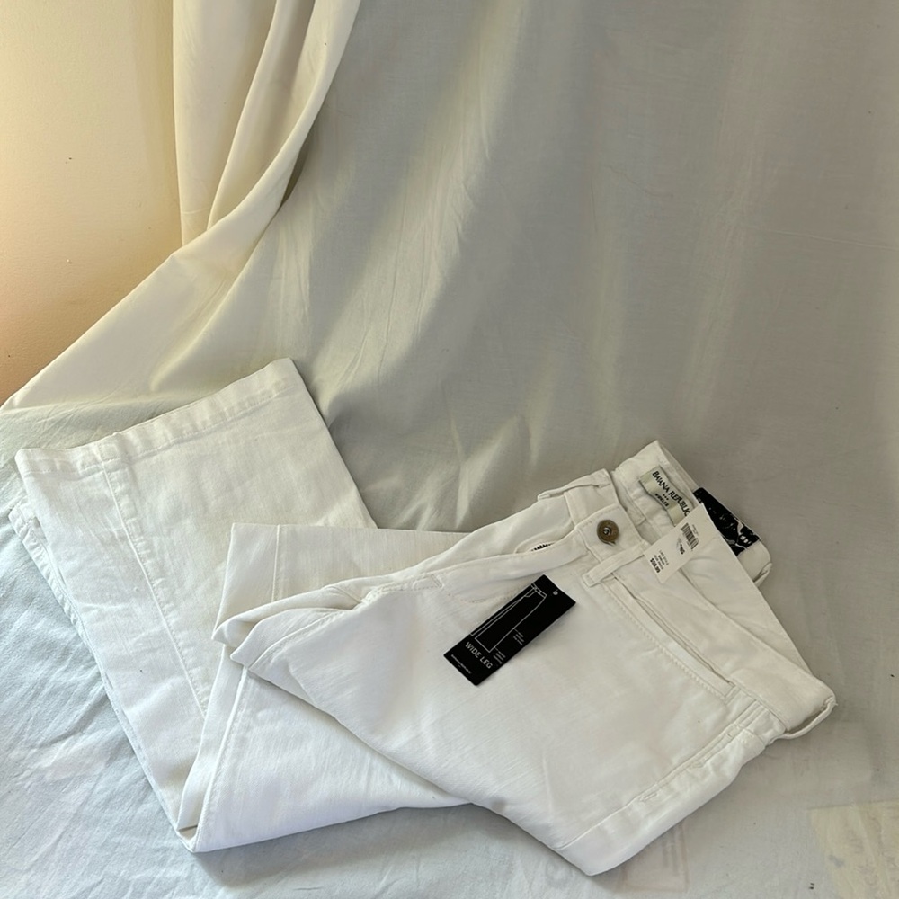 Banana Republic wide leg size 8L jeans